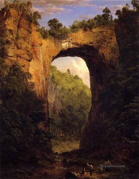 ナチュラルブリッジ バージニア州の風景 ハドソン川 フレデリック・エドウィン教会 Oil Paintings